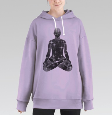 Я - ТО, Hoodie Long Oversize Fiolet
