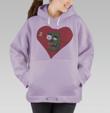 Зомбовалентинка, Hoodie Oversize Fiolet