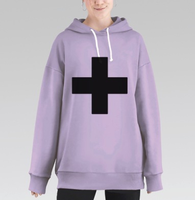 4 перспективы, Hoodie Long Oversize Fiolet