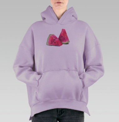 Арбузиш, Hoodie Oversize Fiolet, утепленная