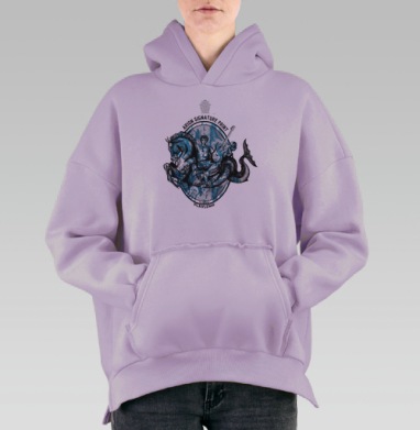 АРИОН, Hoodie Oversize Fiolet, утепленная