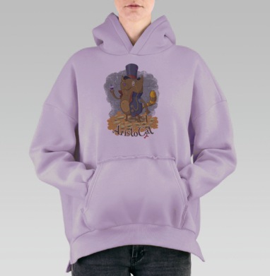 Аристократ, Hoodie Oversize Fiolet, утепленная