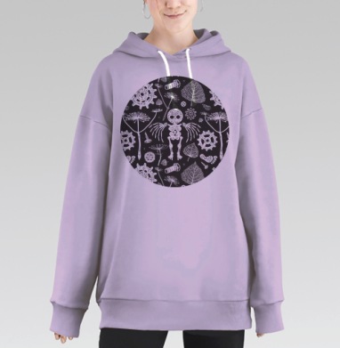 Археология будущего, Hoodie Long Oversize Fiolet