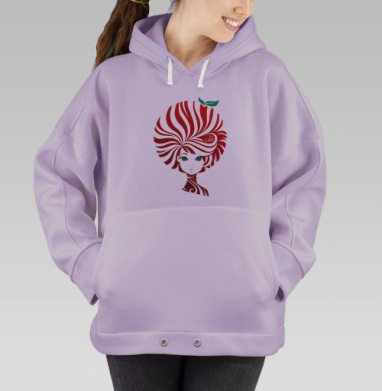 Без ГМО, Hoodie Oversize Fiolet