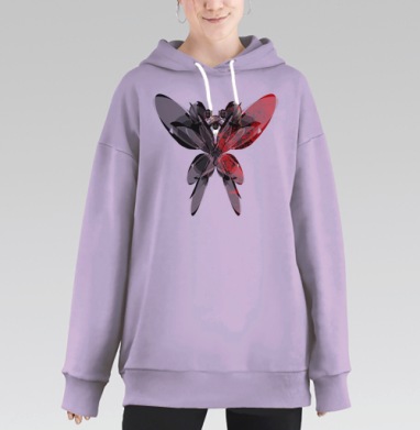 БТФЛ, Hoodie Long Oversize Fiolet