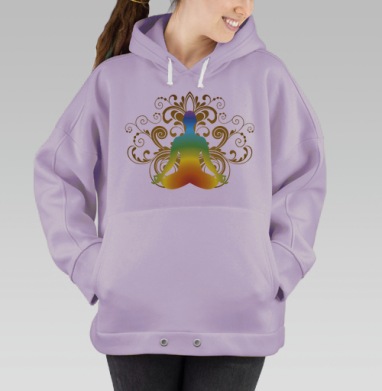 Чакральная система, Hoodie Oversize Fiolet