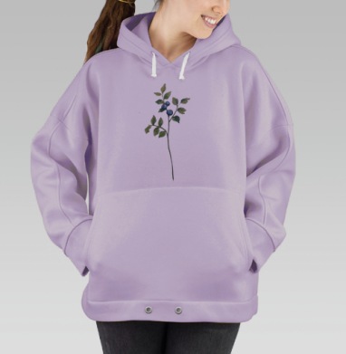 Черничка, Hoodie Oversize Fiolet