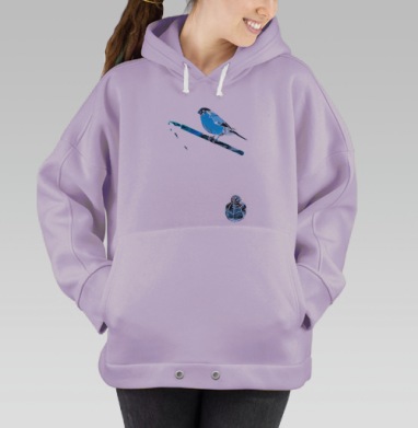 Чирик, Hoodie Oversize Fiolet