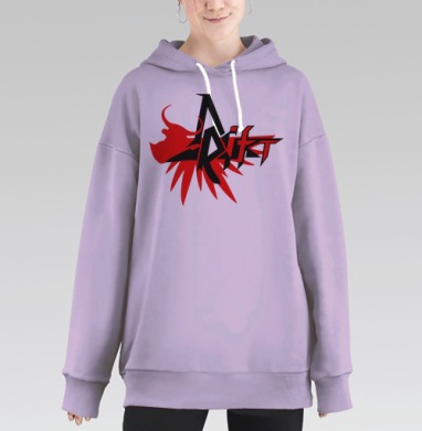 Дрифт, Hoodie Long Oversize Fiolet