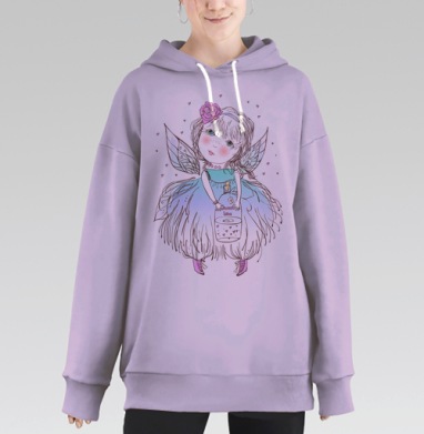 Феячу, Hoodie Long Oversize Fiolet