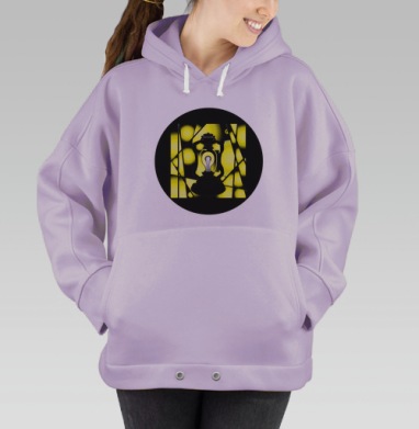 Фонарь Сила Света, Hoodie Oversize Fiolet