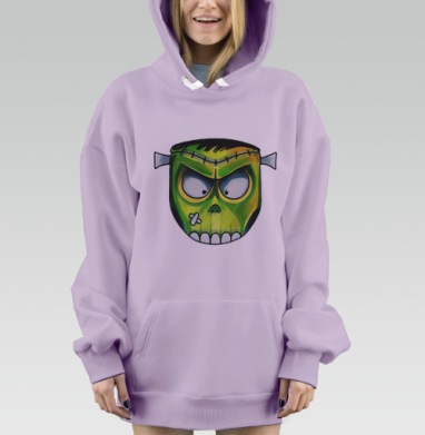 Франкенштейнс, Hoodie Mjhigh Dig Mel, Fiolet, утепленная