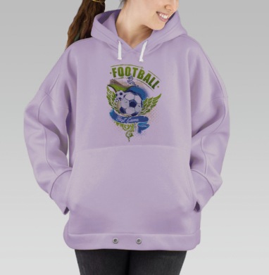 ФУТБОЛ Бест Гейм, Hoodie Oversize Fiolet