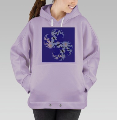 Галактика Ожерелье драконов, Hoodie Oversize Fiolet