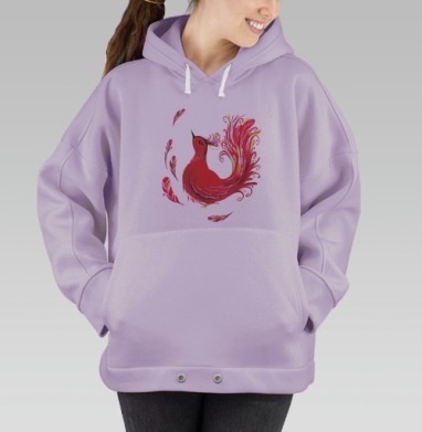 Жар-Птичка, Hoodie Oversize Fiolet