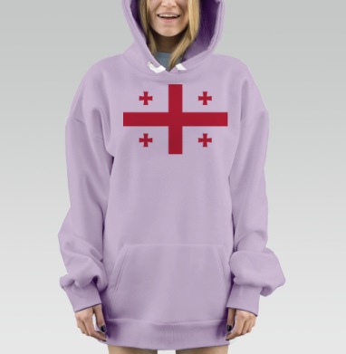 Грузия, Hoodie Mjhigh Dig Mel, Fiolet, утепленная