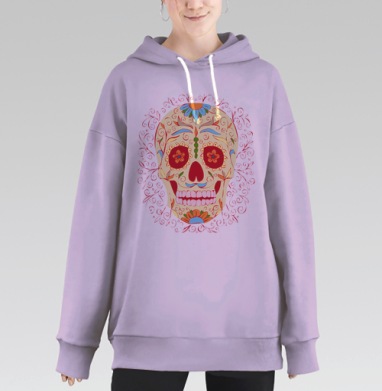 Калавера, Hoodie Long Oversize Fiolet