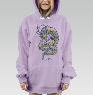 Лесной, Hoodie Mjhigh Dig Mel, Fiolet, утепленная