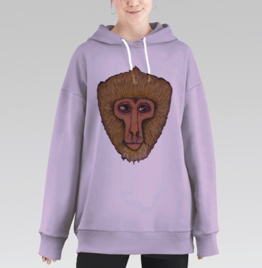 Лесула, Hoodie Long Oversize Fiolet