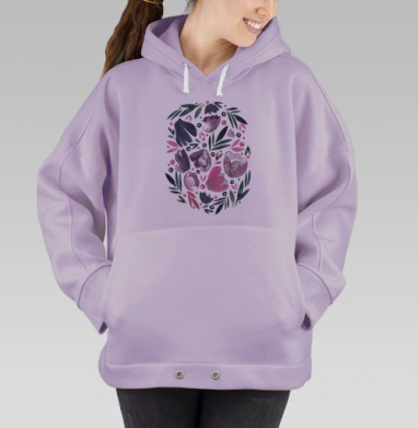 Лил, Hoodie Oversize Fiolet