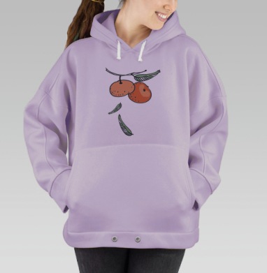 Мандариназ, Hoodie Oversize Fiolet