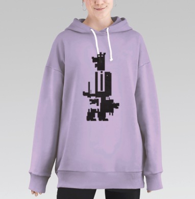 Менеджер, Hoodie Long Oversize Fiolet