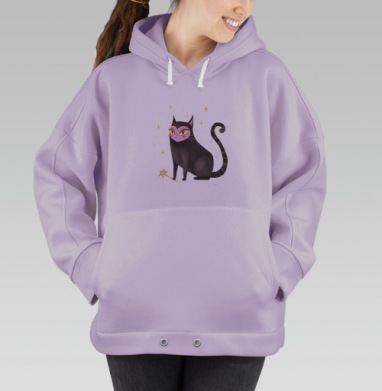 Милый Фамильяр, Hoodie Oversize Fiolet