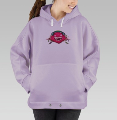 Монструозное Музоблако, Hoodie Oversize Fiolet
