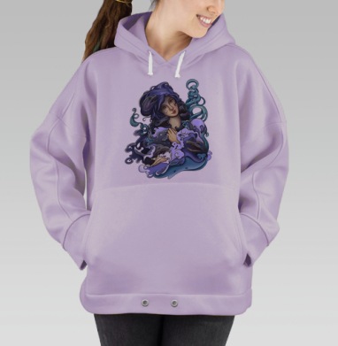 Мурена, Hoodie Oversize Fiolet