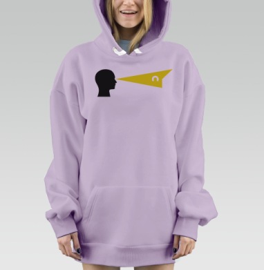 Наблюдатель, Hoodie Mjhigh Dig Mel, Fiolet, утепленная