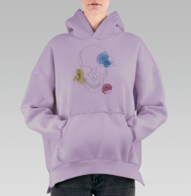 НекРоманс, Hoodie Oversize Fiolet, утепленная