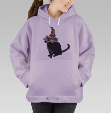 Ночь в Хэлоуин, Hoodie Oversize Fiolet