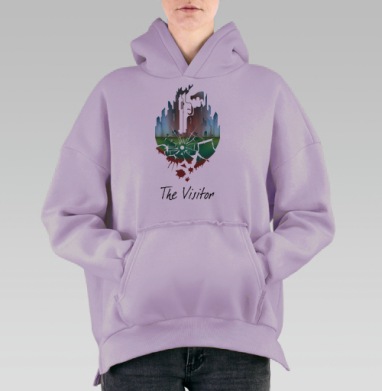 Новичок, Hoodie Oversize Fiolet, утепленная
