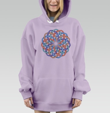 Переплет, Hoodie Mjhigh Dig Mel, Fiolet, утепленная