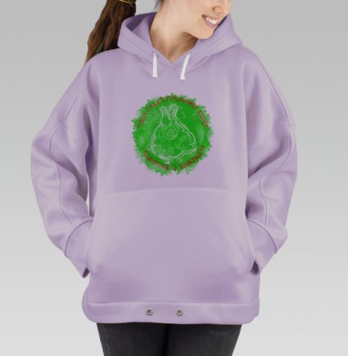 Подумай о будущем, Hoodie Oversize Fiolet