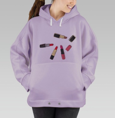 Помада, Hoodie Oversize Fiolet