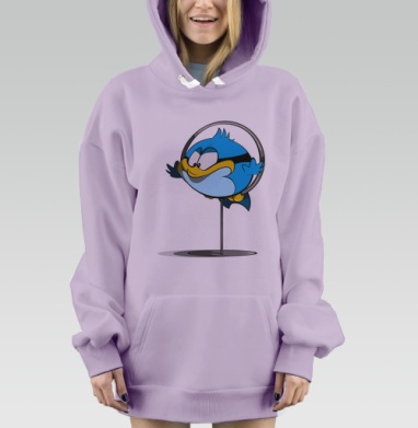 Птеньчик, Hoodie Mjhigh Dig Mel, Fiolet, утепленная