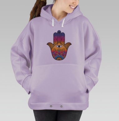 Радужная хамса, Hoodie Oversize Fiolet