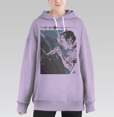 Рустем Булатов, Hoodie Long Oversize Fiolet