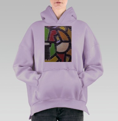 СЕВЕР-ИМПЕРИУМ, Hoodie Oversize Fiolet, утепленная