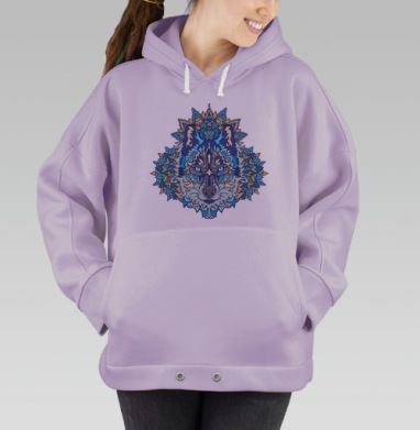 Северный зверь, Hoodie Oversize Fiolet