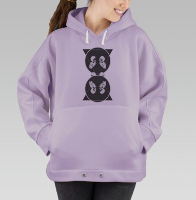 Симметрия бесконечности, Hoodie Oversize Fiolet