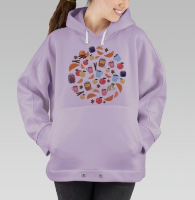 Сладости и радости, Hoodie Oversize Fiolet