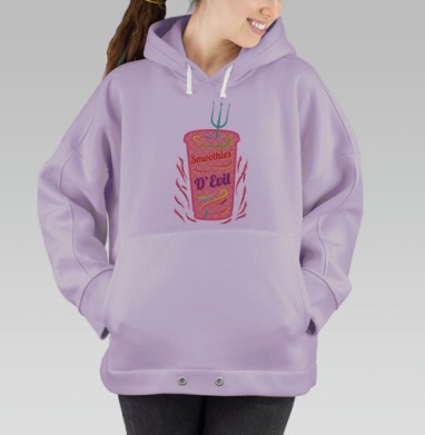 Смузи Дэвиль, Hoodie Oversize Fiolet