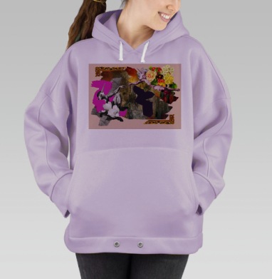 Сон Единорога, Hoodie Oversize Fiolet