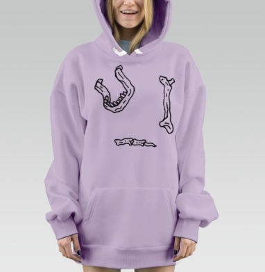Важные компоненты, Hoodie Mjhigh Dig Mel, Fiolet, утепленная