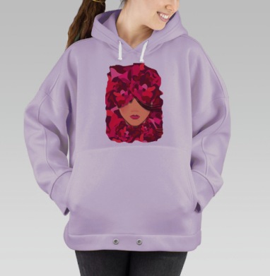 Весна, Hoodie Oversize Fiolet