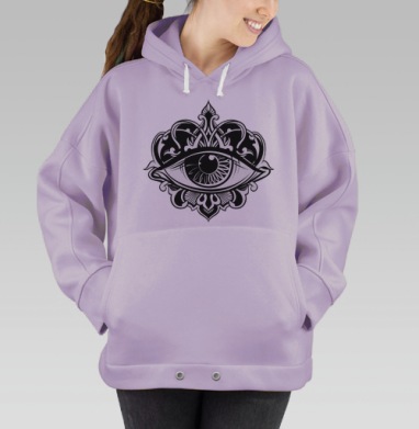 Вижу, Hoodie Oversize Fiolet