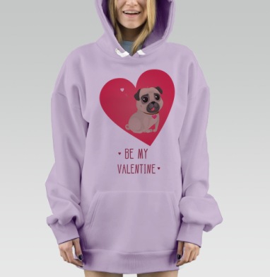 Влюбленный Френк, Hoodie Mjhigh Dig Mel, Fiolet, утепленная