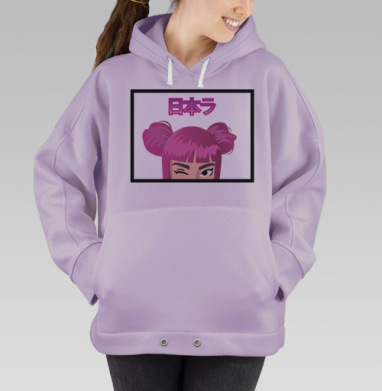 Японское телевидение, Hoodie Oversize Fiolet